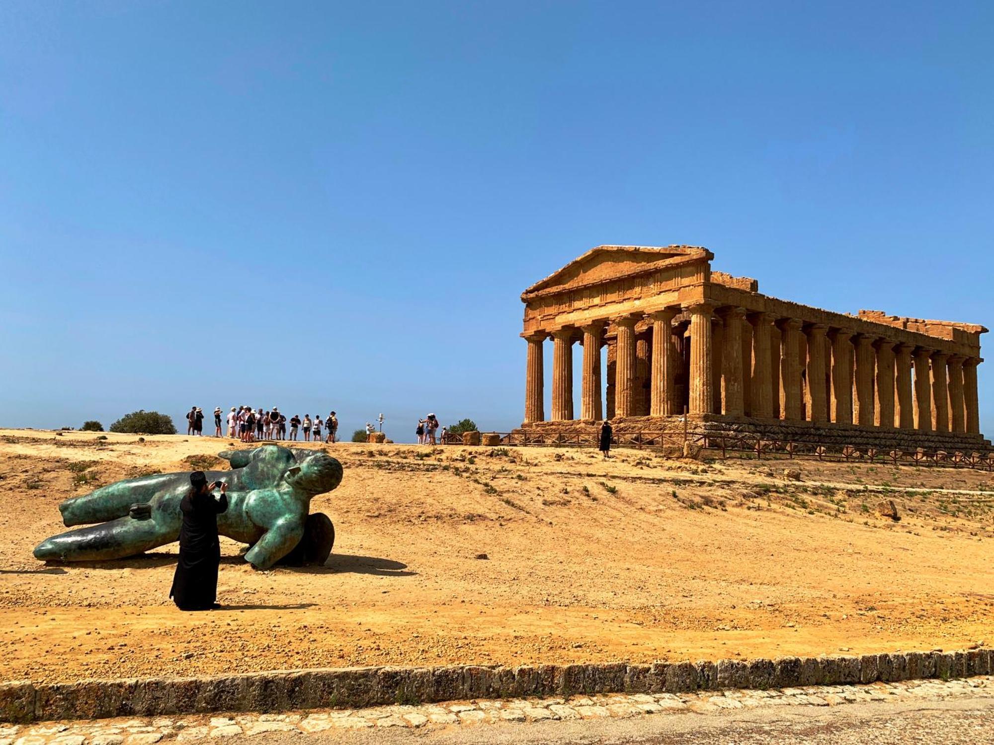 Attico D'Arte Sulla Valle Dei Templi Агридженто Екстериор снимка